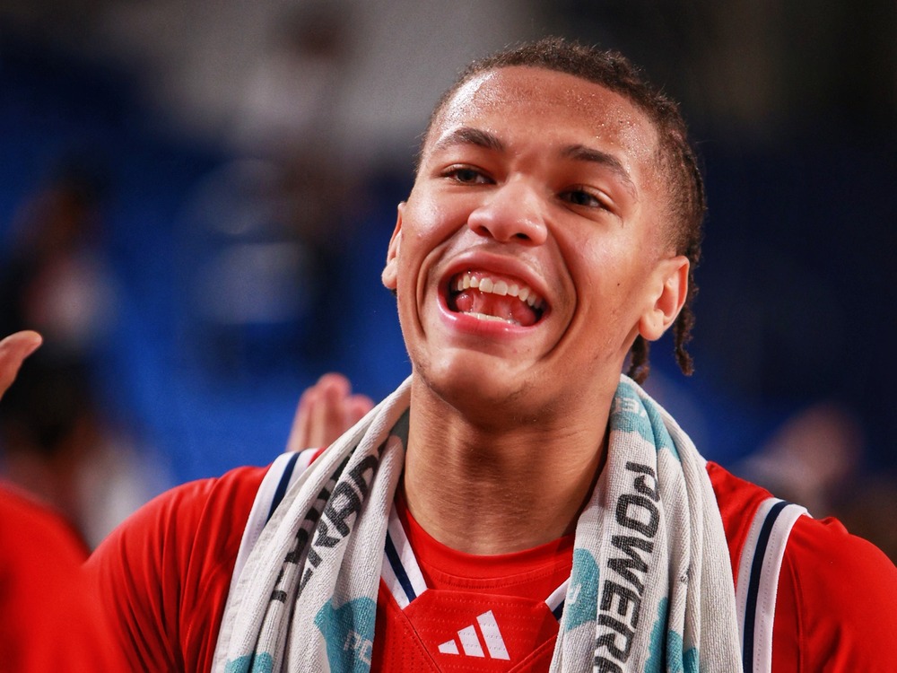 Photo of FAU F Josiah Parker via Marcus Tran